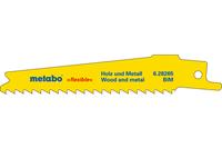 Metabo 628266000 Reciprozaagblad - 100 x 14-18TPI - Hout/Metaal (5st)