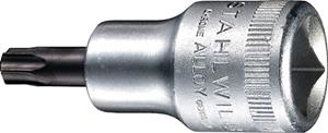 Stahlwille 54 TX T 27 03100027 Torx Dopsleutel-bitinzet T 27 1/2 (12.5 mm)