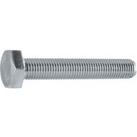 DIN 961 8.8 M12x1.5 x 20 verzinkt 6kt-Feingewindeschrauben ohne Schaft - VASALAT