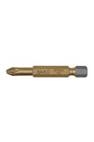 Bahco 62TIN/50PZ1 1/4" Pozidrive Bit Tin PZ1 - 50 mm (5st)