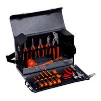 Bahco Gereedschapsset in Lederen Koffer voor Electricien 16-delig 982000170