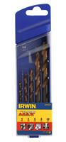 Irwin HSS Metaalboren Turbomax 5PC SET 4-5-6-8-10 mm - 10502234