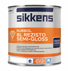 SIKKENS rubbol bl rezisto semi-gloss wit 1 ltr