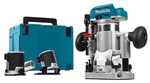 MAKITA Akku-Multifunktionsfräse DRT50ZJX2 18 V ohne Akku und Ladegerät