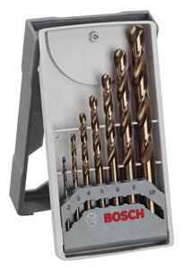 Bosch 2608589296 Mini X-Line 7 delige HSS-Co metaalborenset