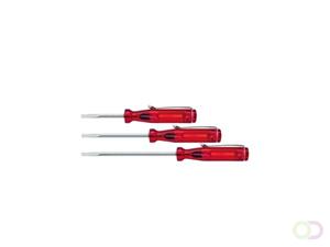 Wiha 500 3 3,0x80 - Screwdriver for slot head screws 3mm 500 3 3,0x80