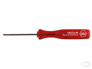 Wiha - SLEUFKOPSCHROEVENDRAAIER VIERKANT 2.0 x 40mm - 186