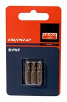 Bahco 59S/PH1-3P Bits - Philips - PH1 x 25mm (3st)