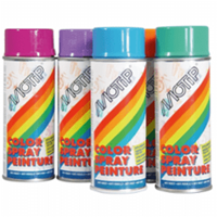 MOTIP colourspray hoogglans ral 5015 hemelsblauw 400 ml 01608