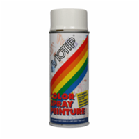 MOTIP colourspray hoogglans ral 9010 helder wit 400 ml 01600