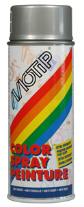 MOTIP colourspray ral 9006 wit aluminium metallic 400 ml 01615