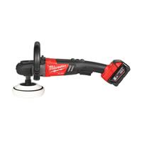 Milwaukee M18 FAP180-502X 18V Li-Ion accu Polijstmachine set (2x 5.0Ah accu) in HD Box - 180mm - variabel