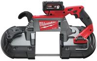 Milwaukee M18 CBS 125-502C 18V Li-Ion Accu bandzaagmachine set (2x 5.0Ah accu) in koffer - 1140mm - koolborstelloos