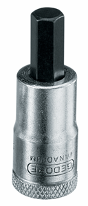 GEDORE Dopsleutel voor binnenzeskant CV-staal 3/8", 10x17mm