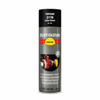 RUSTOLEUM hard hat deklaag ral 9005 zwart zijdeglans spuitbus 500 ml