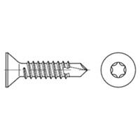 DIN7504O 3.5x 19 Torx15 verzinkt Senkkopf-Bohrschraube - VASALAT