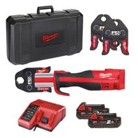 Milwaukee M18 BLHPT-202C M-SET 18V Li-Ion accu perstang set (2x 2.0Ah accu) in koffer - koolborstelloos