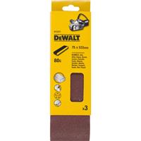 DeWalt DT3377 Schuurband - K80 - 75 x 533mm (3st)