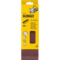 DeWalt DT3376 Schuurband - K60 - 75 x 533mm (3st)