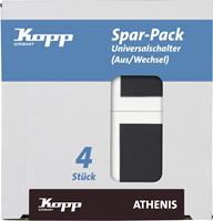 Uitschakelaar, Wisselschakelaar Kopp 589615055 Inbouw Antraciet