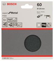 Bosch 2608608Y14 Schuurschijf F550 - K60 - 125mm (5st)