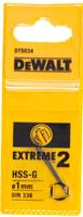 DeWalt DT5034 HSS-G metaalboor EXTREME 2? - 1x34mm (2st)