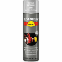 RUSTOLEUM hard hat deklaag metallic fonkelend aluminium spuitbus 500 ml