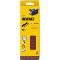 DeWalt DT3640 Schuurband - K40 - 75 x 457mm (3st)