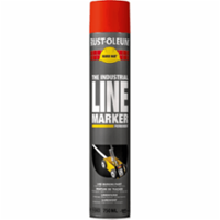 RUSTOLEUM hard hat lijnenspuitbus ral 3020 rood spuitbus 750 ml