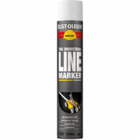 RUSTOLEUM hard hat lijnenspuitbus ral 9010 wit spuitbus 750 ml