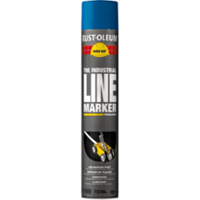 RUSTOLEUM hard hat lijnenspuitbus ral 5017 blauw spuitbus 750 ml