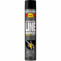 RUSTOLEUM hard hat lijnenspuitbus ral 9017 zwart spuitbus 750 ml