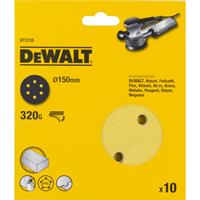 DeWalt DT3128 Schuurschijf - K320 - 150mm (10st)