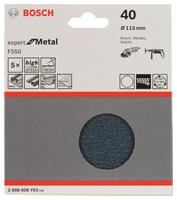 Bosch 2608608Y03 Schuurschijf F550 - K40 - 115mm (5st)