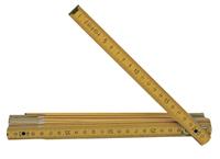 Brüder Mannesmann Duimstok hout 2 mtr met veer (Hobby) - 810