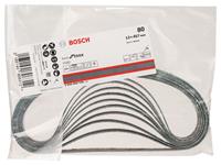 Bosch Schleifband Y580, Best for Inox, 13 x 457 mm, 80 (10-er Pack)