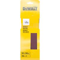 DeWalt DT3318 Schuurband - K150 - 100 x 560mm (3st)