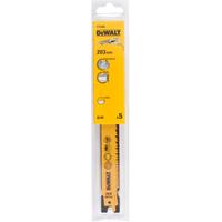 DeWalt DT2406 Reciprozaagblad - 203 x 2,4/4,6mm - Hout met spijkers (5st)