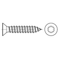 Senk-Blechschraube DIN 7982-C-T Stahl galZn 2,9x  9,5