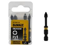 DeWalt DT7390T Extreme Impact Schroefbit PZ1 - 50mm (5st)