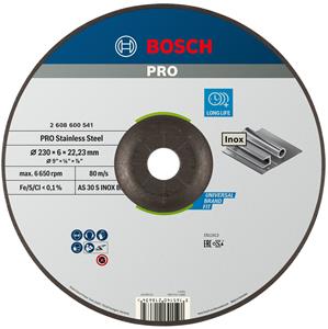 bosch Schruppsch.230X6 mm F.INOX