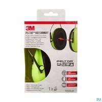 3M Peltor Gehoorkap kids groen h510ak-442