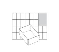 raaco A7 1 Facheinsatz einzeln 47x79x109 mm