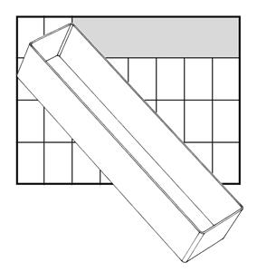 Raaco 119283 Inzetbakje - 55 x 157 x 69mm