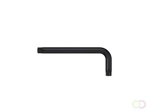 Wiha Stiftsleutel TORX® Tamper Resistant (met boring) kort, chemisch gezwart (24123) T40H x 86 mm, 33 mm