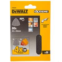 Dewalt DTM3092 Mesh Schuurgaas Delta - K80 - 93x93mm - (5st)