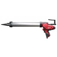 Milwaukee M12 PCG/600A-0 12V Li-Ion Accu lijm- en kitspuit body incl. worsthouder in tas