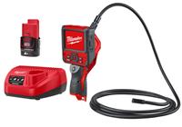 Milwaukee M12 IC AV3-201C 12V Li-Ion Inspectiecamera set (1x 2,0Ah accu) in koffer