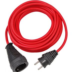 Brennenstuhl Verl Kabel 1167460 Schuko Extension Cable, 10m (Red)