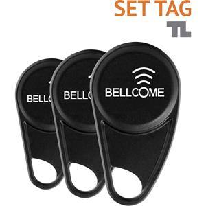 Bellcome SET.TAG.BLC.2S0 Transponder voor Video-deurintercom Zwart